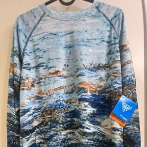 Mens small Columbia PFG Omni-shade shirt